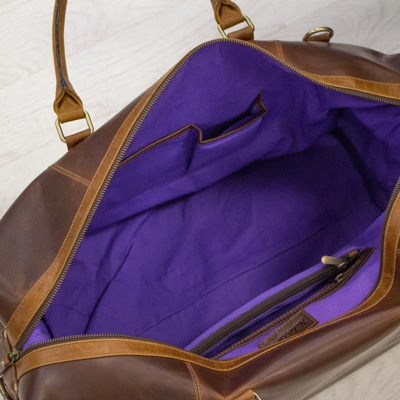 niche lane aviator holdall